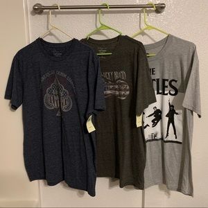3 MENS SHIRT BUNDLE!! LUCKY BRAND! NWT!